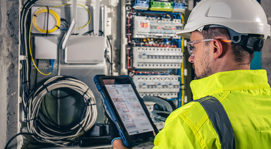 Elektroinstallation eines Schaltschrankes