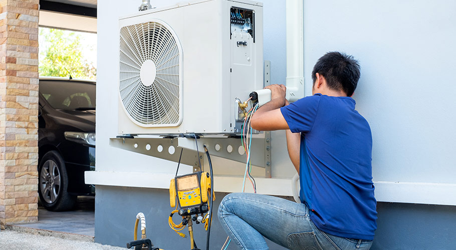 Wärmepumpen Installation